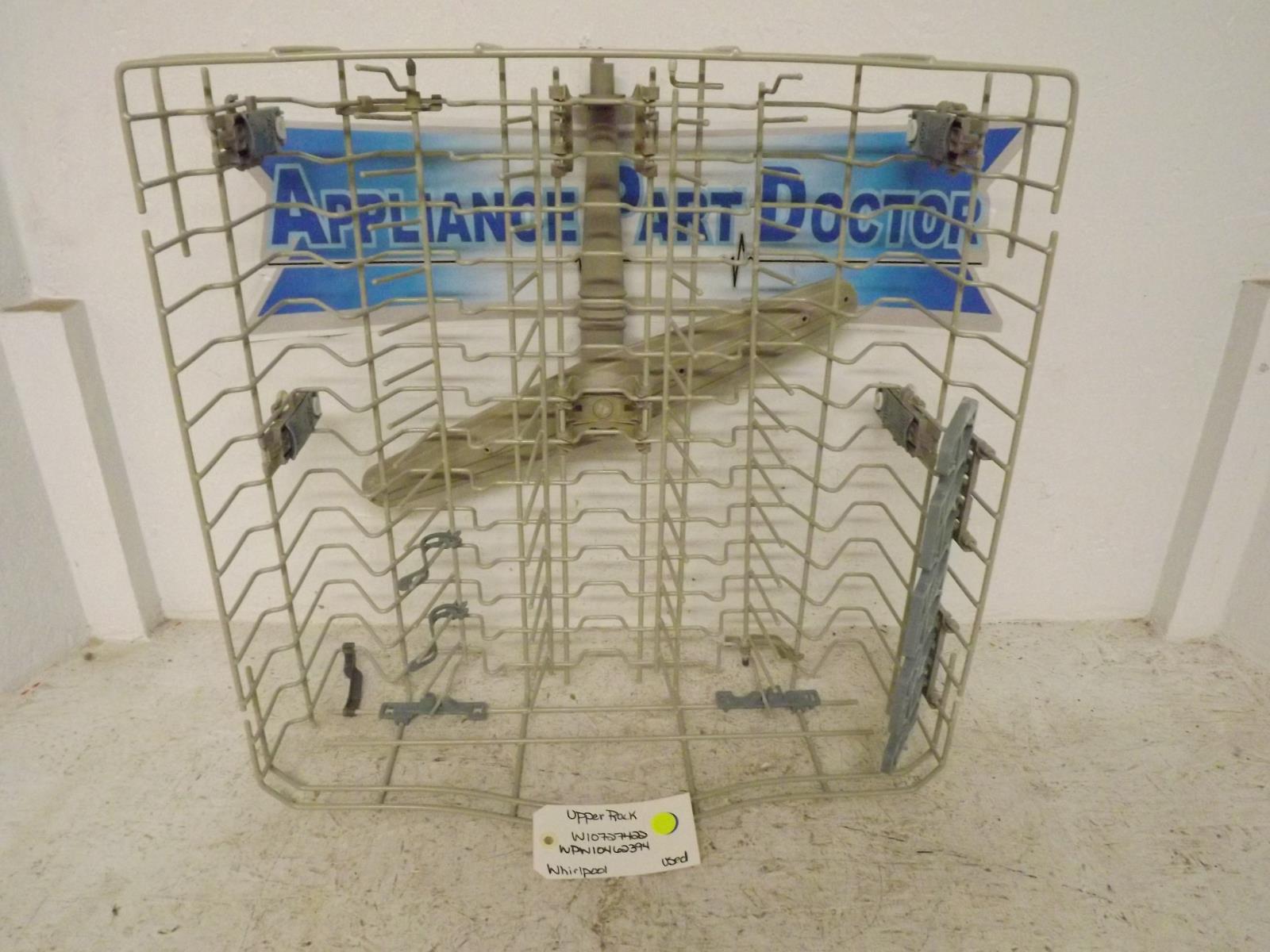 Whirlpool Dishwasher W10727422 WPW10462394 Upper Rack Used Whirlpool Dishwasher W10727422 WPW10462394 Upper Rack Used